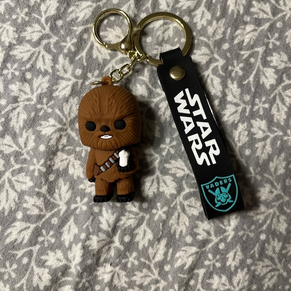 Star Wars Chewbacca keychain new
